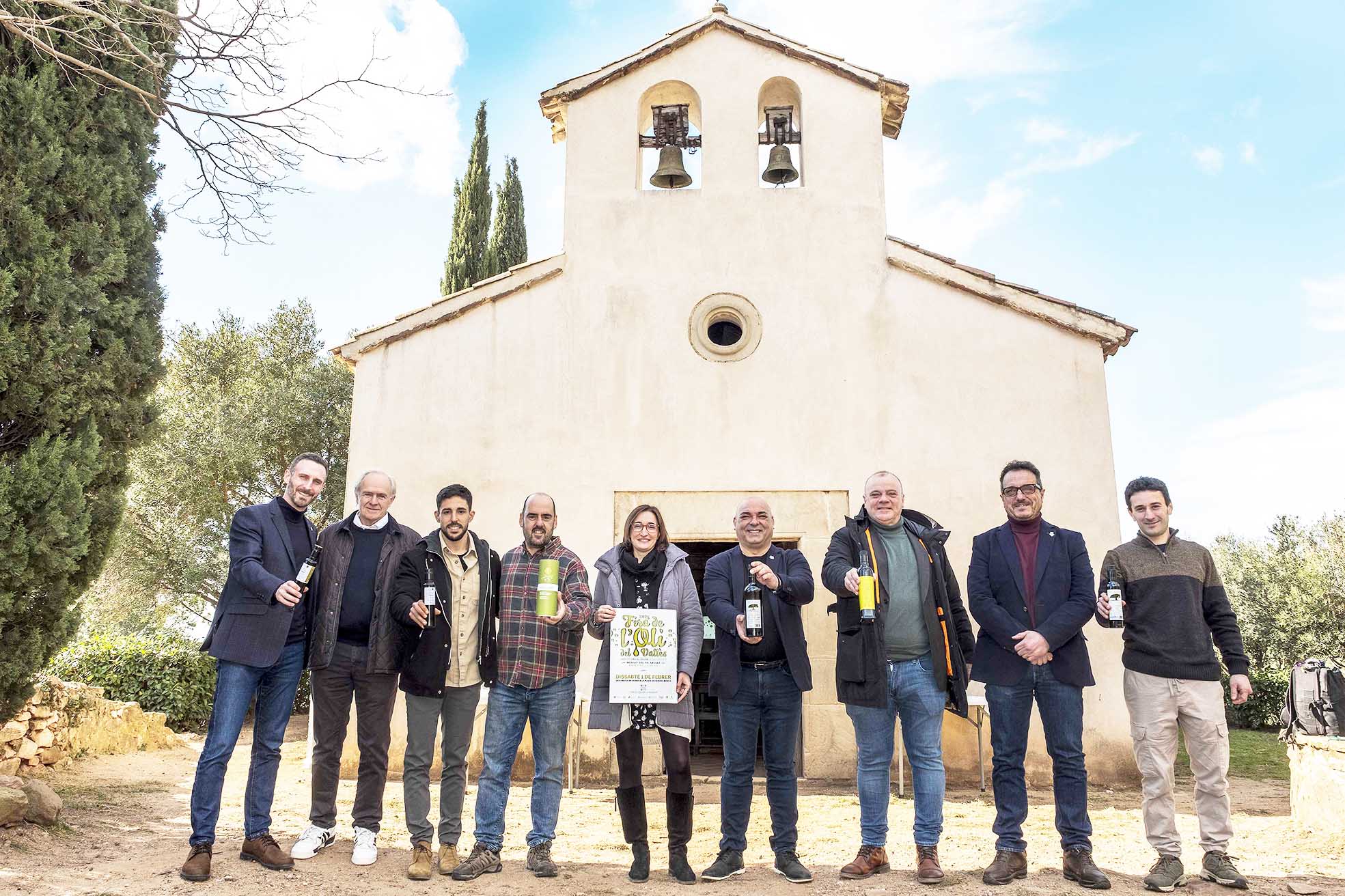 Presentació de la fira de l'oli a Sant Bartomeu de Mont-ràs, dimecres