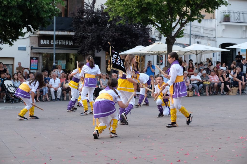 L'actuació dels bastoners aquesst dijous