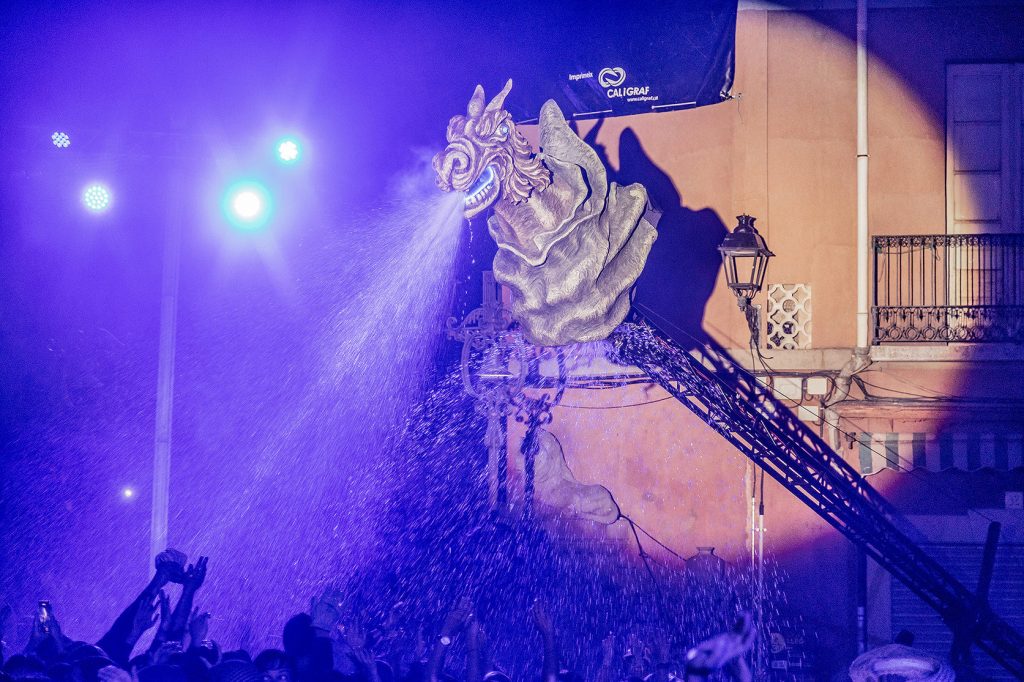 Una de les danses d'aigua